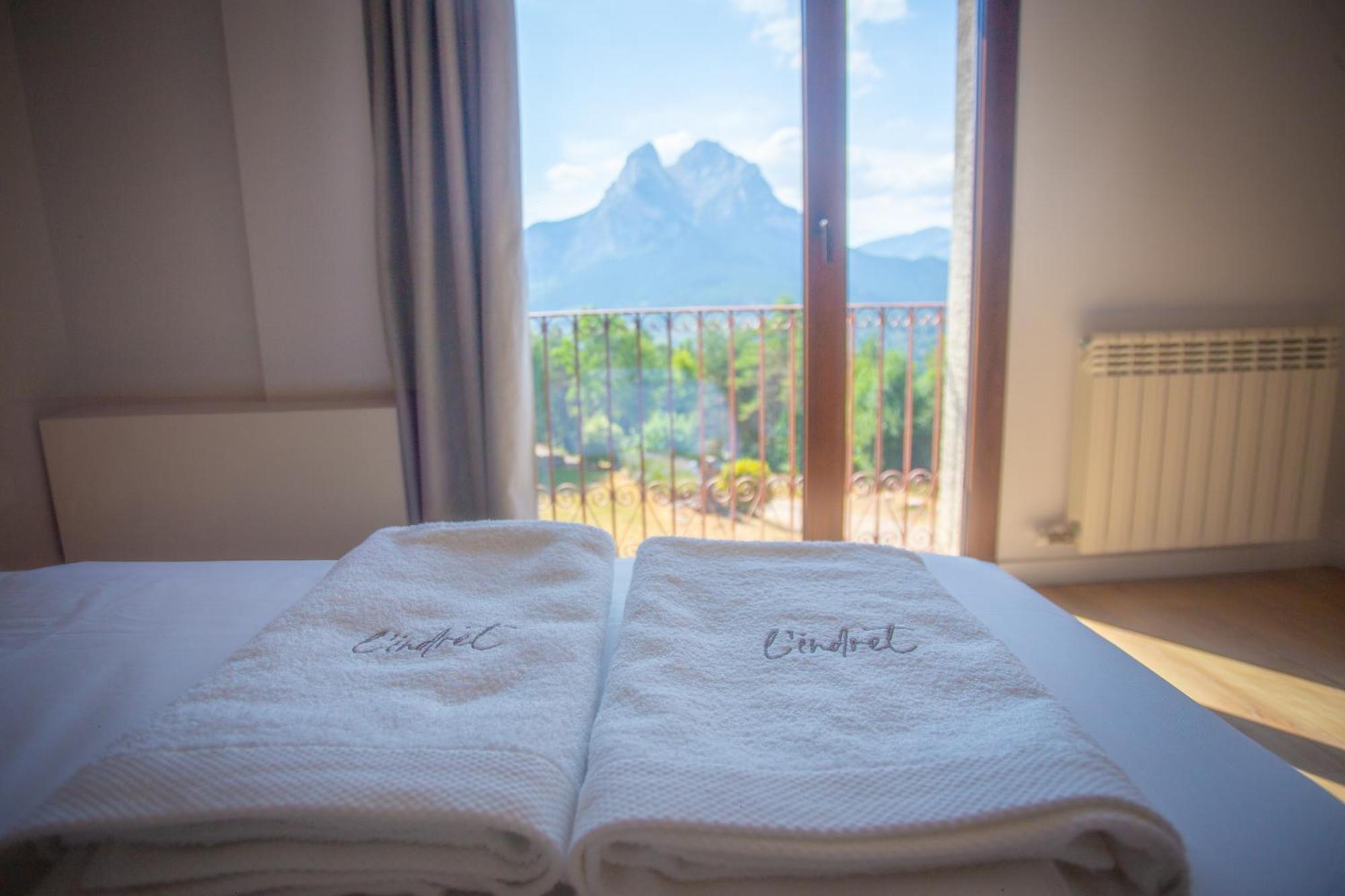 Hotel L'Indret Del Pedraforca Adults Only Saldés Exterior foto